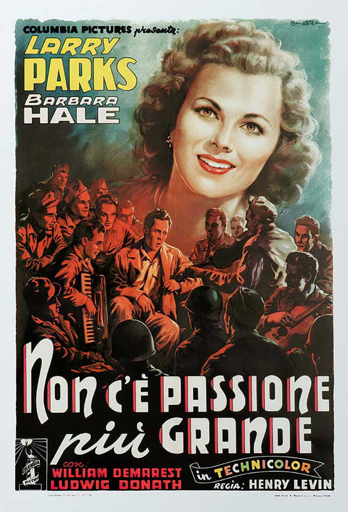 Jolson Sings Again (1949) vintage movie poster